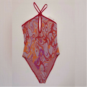 Zara, Women's Jacquard Bodysuit - Multicolor. Size: S. NWT.